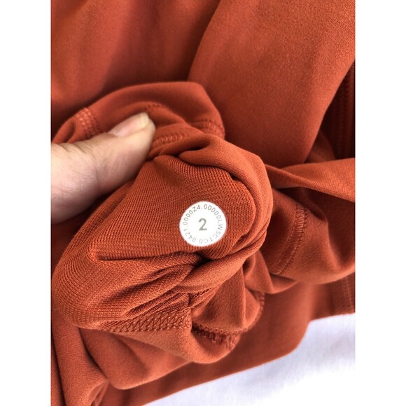 Lululemon DOUBLE Align Pants LW5CTCS Terra Orange Women’s 2 - Picture 7 of 7